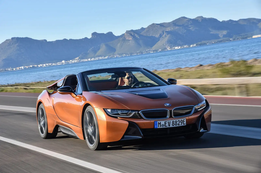 BMW i8 Roadster - Best Electric Convertible Cars 2023
