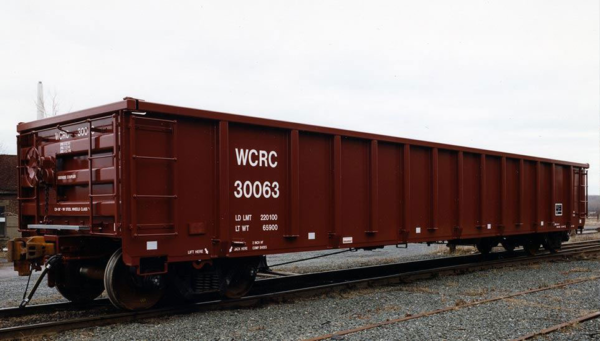 Different types of rail cars
